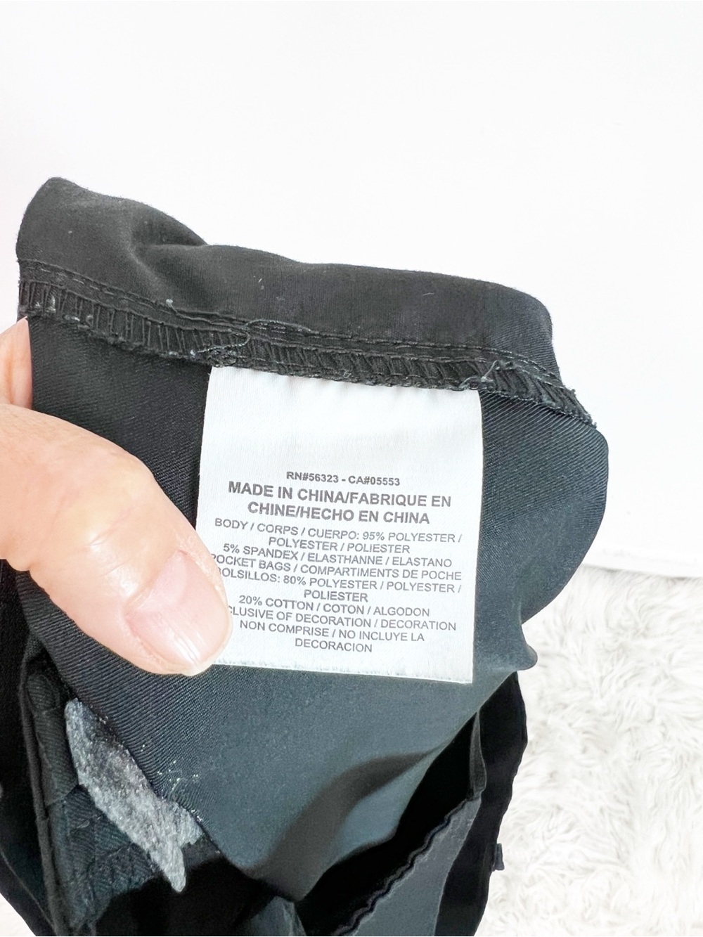 NIKE GOLF BLACK FLAT FRONT STRAIGHT LEG PANTS MENS STANDARD FIT SZ 38x30 - Picture 4 of 5